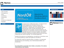Tablet Screenshot of nordoer.nomos.de